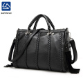 Wholesale PU colorful fashion woman handbag for business